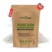 Health Oxide Pure Raw Casein Protein,  1.1 lb  Unflavoured with Free Shaker 