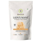 Rooted Active Naturals Lion's Mane Mushroom Extract Powder,  120 g 
