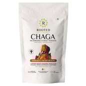 Rooted Active Naturals Chaga Mushroom Extract Powder,  120 g 