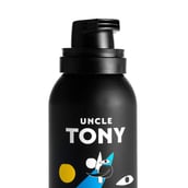 1 - Uncle Tony Shaving Experience Kit (Razor + Foam),  2 Piece(s)/Pack  for All Types of Beard Red 