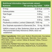 supplement - Escor-Z Effervescent,  20 tablet(s)  Lime and Lemon Pack of 4 
