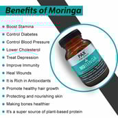 benefits - PAX Naturals Moringa,  60 capsules 
