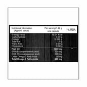 supplement - PAX Naturals Omega 3 Fish Oil,  60 softgels 