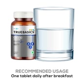 3 - TrueBasics CoQ 10 AntiOxidant with 120mg of Kaneka Q10,  30 tablet(s) 