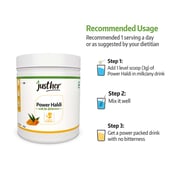 3 - JustHer Power Haldi with No Bitterness,  100 g 