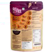 supplementinfo - Fit & Flex Granola Oat Rich Breakfast Cereal with Real Fruits,  450 g  Mixed Fruits 