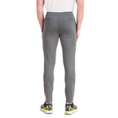 2 - Fitinc Men's Gym & Yoga Wear Stretchable Trackpant with Two Zipper Pockets,  Grey  Medium 