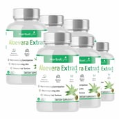 4 - Herballyfe Alovera Extract 800mg (Pack of 6),  60 capsules 