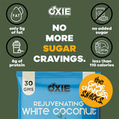 highlights - Oxie Nutrition Rejuvenating Dessert Bar,  6 bar(s)  White Coconut 