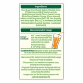7 - bGREEN Citrus Vitamin C Immunity Powder by MuscleBlaze,  125 g  Orange 
