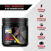 7 - MuscleBlaze Pre Workout Ripped OP,  0.55 lb  Fruit Splash 