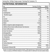 supplement - Myprotein Pre Workout Blend,  0.55 lb  Blue Raspberry 