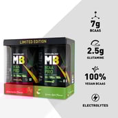 3 - MuscleBlaze BCAA Pro,  2 Piece(s)/Pack  15 Servings  (Two Flavour Pack)Watermelon & Green Apple 