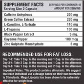 supplement - SNT Mega Lipocuts Fat Burner,  90 capsules  Unflavoured 
