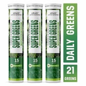 1 - Azani Active Nutrition Super Greens,  15 tablet(s)  Green Lime (Pack of 3) 