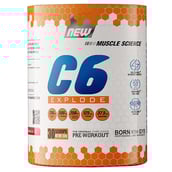 1 - Muscle Science C6 Explode Pre-Workout,  0.52 lb  Orange 