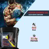 7 - MuscleBlaze Super Gainer XXL, 11 lb Chocolate Mint
