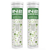 IN2 Greens Super Food,  20 tablet(s)  Lime Pack of 2 