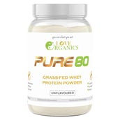 Love Organics Pure 80 Whey Protein,  2.2 lb  Unflavoured 