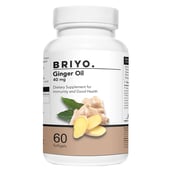 2 - Briyo Ginger Oil 40mg, 60 softgels
