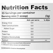 supplement - Muscle Asylum Micronized Creatine Monohydrate Powder,  Unflavoured  0.22 lb 