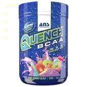1 - ANS Performance QUENCH BCAA,  2.75 lb  100 Servings  Sour Gummy Blast 