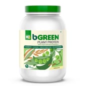 1 - bGREEN Plant Protein by MuscleBlaze,  Unflavoured  2.2 lb 