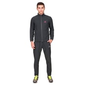 4 - Fitinc Men's Polycotton Regular Fit Track Suit with Two Zipper Pockets,  Grey  Medium 
