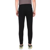 3 - Fitinc Lower for Men with Two Side Zipper Pockets,  Black  XXL 