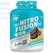 1 - HF Series Nitro Fusion Whey Isolate,  4.4 lb  Cookies and Cream 