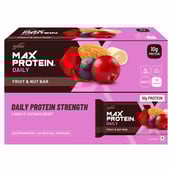 1 - RiteBite Max Protein Daily Bar (10g Protein),  24 Piece(s)/Pack  Fruit & Nut 