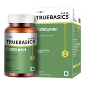 8 - TrueBasics Curcumin,  30 capsules 