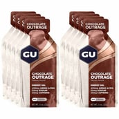 1 - GU Energy Gel,  8 Piece(s)/Pack  Chocolate Outrage 