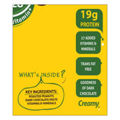 6 - Nouriza Dark Chocolate Peanut Butter Spread (Creamy) OP,  1 kg  Added Vitamins Minerals Omega 