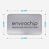 3 - Envirochip Radiation Protection for Mobile,  Silver 