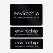 2 - Envirochip Radiation Protection for Laptop,  Black 