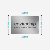 3 - Envirochip Radiation Protection for Tablet & Wi-Fi Router,  Silver 