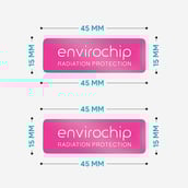 1 - Envirochip Radiation Protection for Baby Monitor,  Pink 