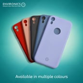 1 - Envirocover Silicon Back Cover for Apple iPhone XR,  with Radiation Protection Technology (Pink) 