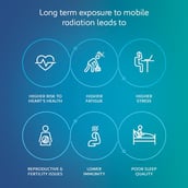 1 - Envirocover Silicon Back Cover for Apple iPhone XI,  with Radiation Protection Technology (Pink) 