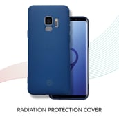 5 - Envirocover Silicon Back Cover for Samsung Galaxy S9,  with Radiation Protection Technology (Blue) 