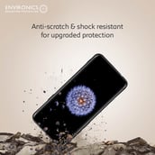 5 - Envirocover Silicon Back Cover for Samsung Galaxy S9 Plus,  with Radiation Protection Technology (Black) 