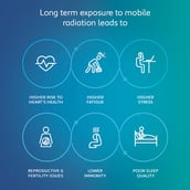 7 - Envirocover Silicon Back Cover for Samsung Galaxy S10 Plus,  with Radiation Protection Technology (Purple) 