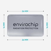 3 - Envirochip Immunity Booster Family Pack,  for Radiation Protection - Mobile + Wifi Router (Black + Silver) 