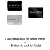 3 - Envirochip Immunity Shielder Value Pack Against Radiation,  for Mobile & Wifi Router 