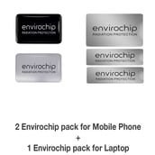 3 - Envirochip Radiation Protection + Immunity Booster Combo Pack,  for Tech Savvy Children - Mobile + Laptop 
