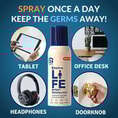 6 - Envirolife Gadget Sanitizer Spray and Envirochip Radiation Protection,  Fragrance Free  2 Piece(s)/Pack  Value Pack of 2 (1 Desk Pack of Gadget Disinfectant and 1 Dual Pack of Envirochip) 