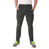 7 - Fitinc NS Lycra Trackpant with Both Side Zip Pockets,  Grey  Large 