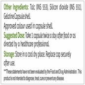 ingredients - Lifespan Brahmi,  90 capsules 