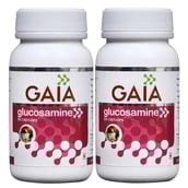 GAIA Glucosamine Capsules,  60 capsules  - Pack of 2